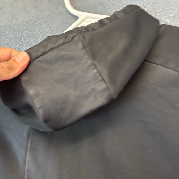 Nike Dri Fit Hoodie Mesh Lined Hood Pullover Embroidered Logo Swoosh Jumper - Picture 11 of 12